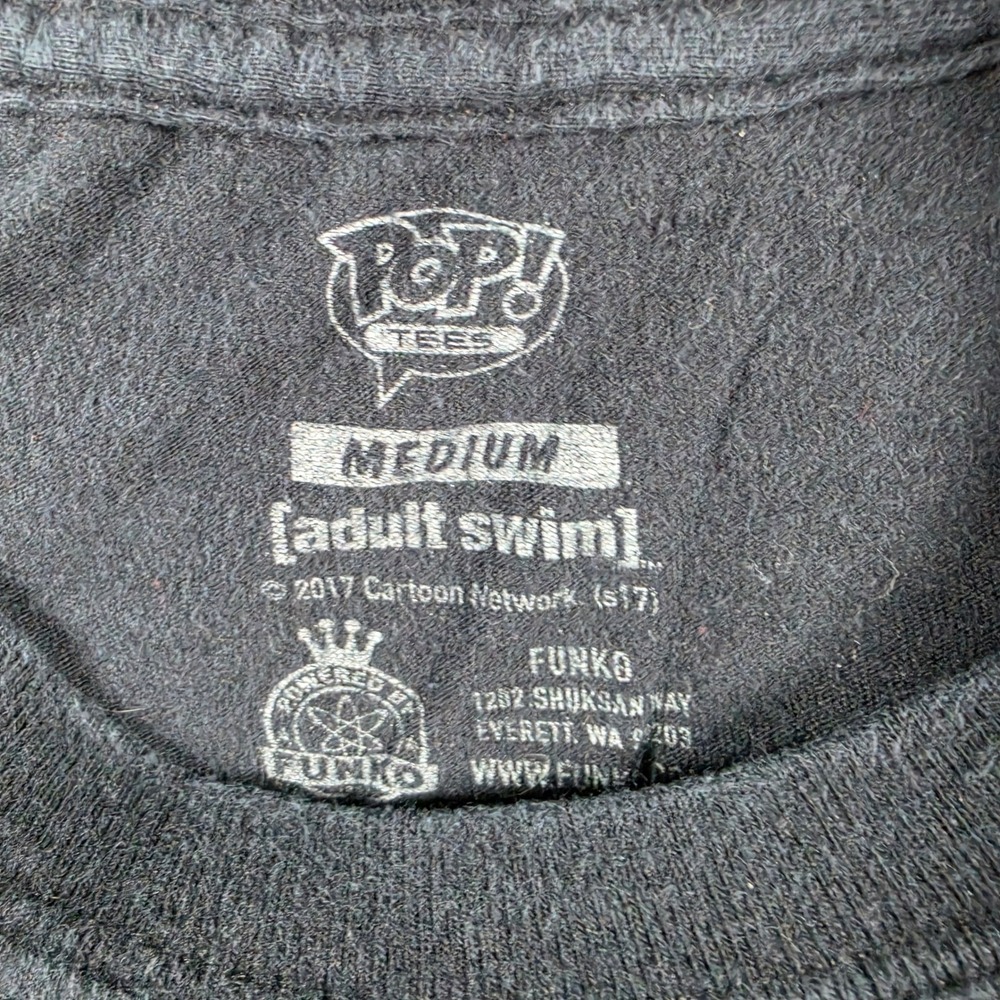 Funko Rick and Morty T-Shirt Mens Medium Black Pop Tees Adult Swim Graphic 2017 - Picture 3 of 6